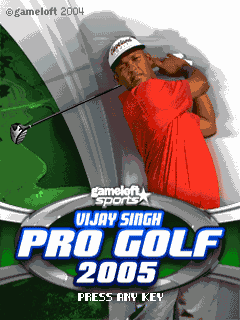 Vijay Singh Pro Golf 2005